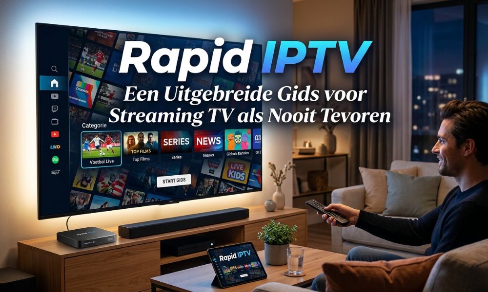 Rapid IPTV Een Uitgebreide Gids voor Streaming TV als Nooit Tevoren