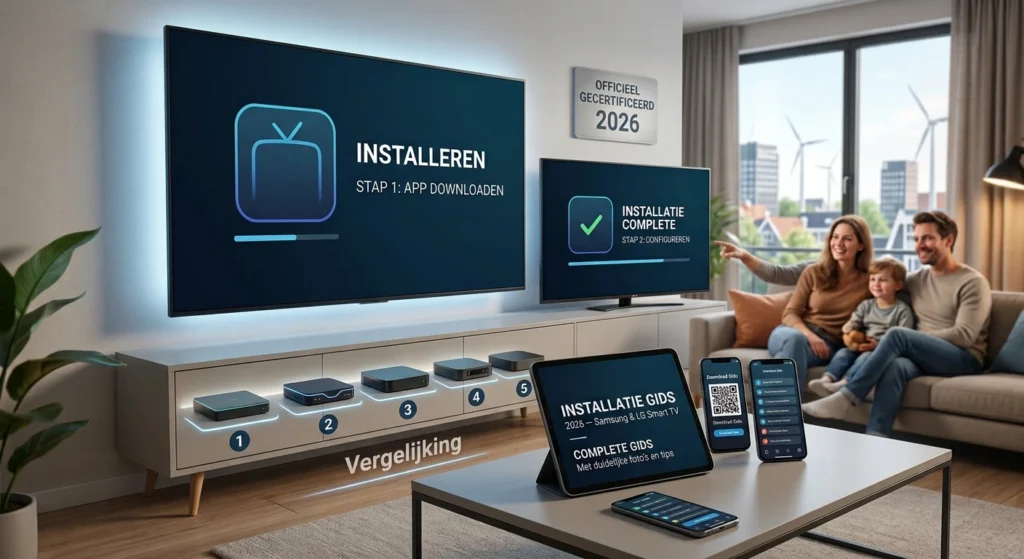 flixiptv installeren op samsung smart tv nederland 2026
